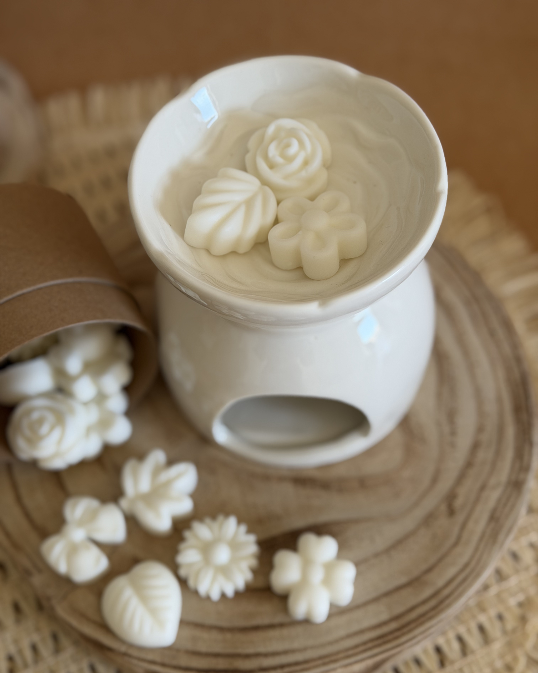 Pack Queimador Árvore + Wax Melts