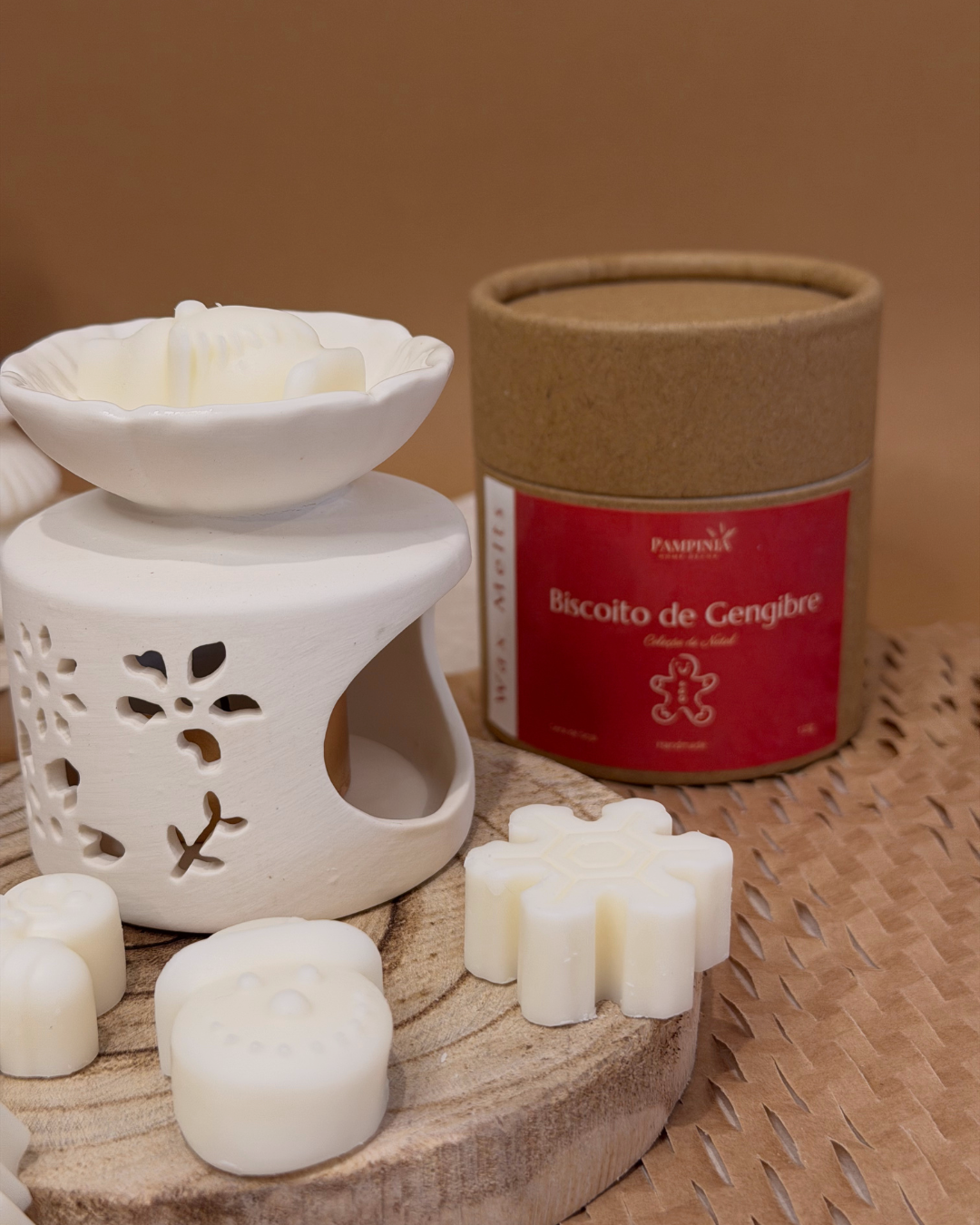 Pack Natal - Queimador + Wax Melts