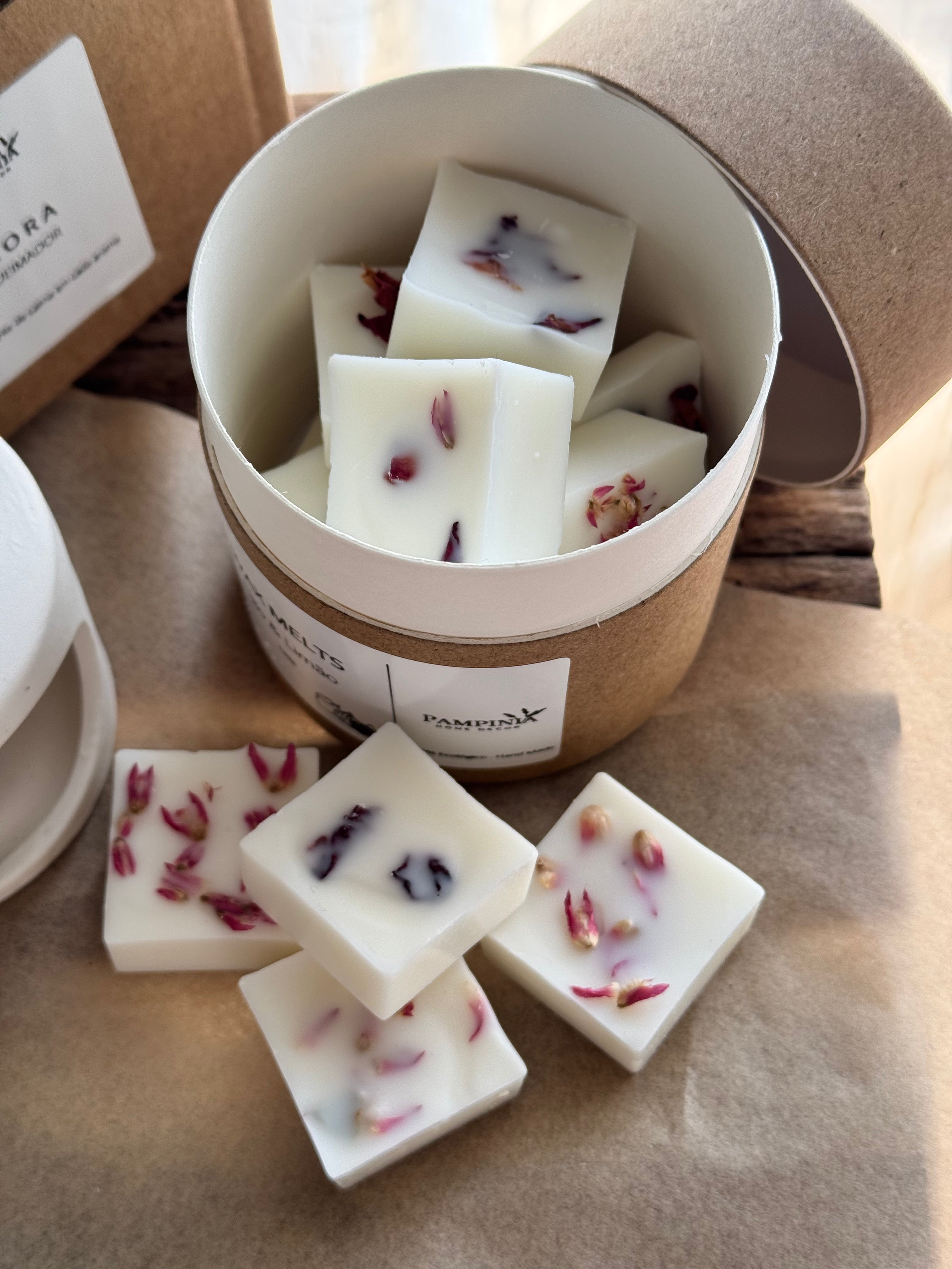 Pack Wax Melts + Queimador Flora